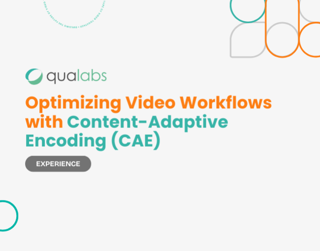 Optimizing Video Workflows with Content-Adaptive Encoding (CAE)